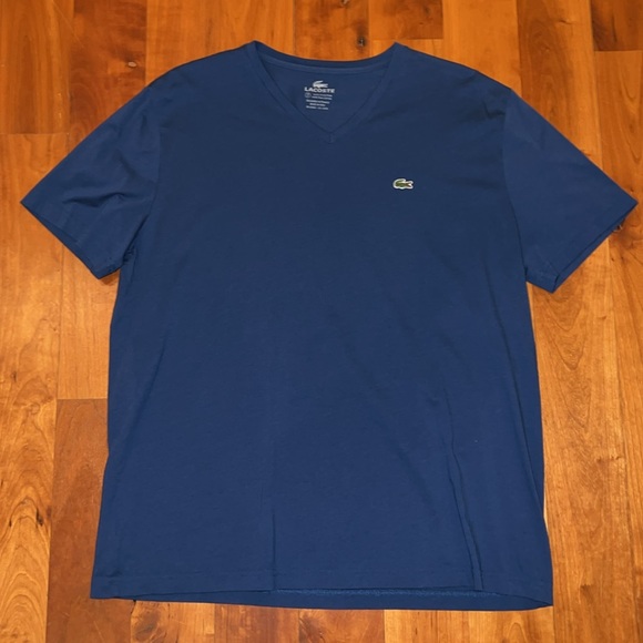 Lacoste V Neck Tee - Picture 1 of 6